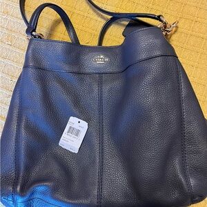 Coach Blue Leather Women's Bag